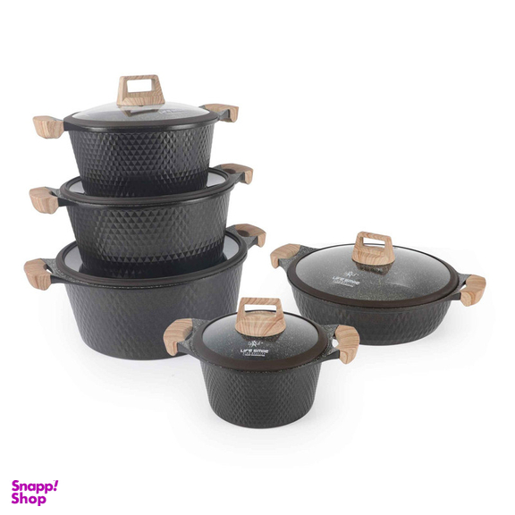 سرویس پخت و پز ده پارچه لایف اسمایل مدل MR-MIX