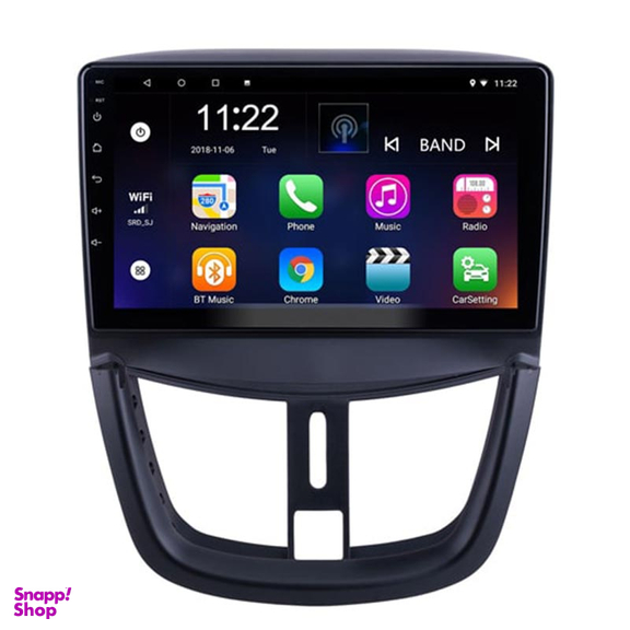 مانیتور خودرو مدل Burmester مناسب پژو 207