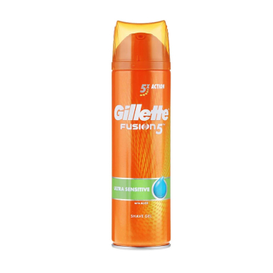 ژل اصلاح ژیلت مدل Ultra Sensitive حجم 200 میلی لیتر