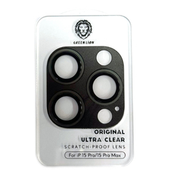 محافظ لنز دوربین گرین لاین مدل HD Plus مناسب برای گوشی موبایل اپل iPhone 15 Pro /  15 Pro Max