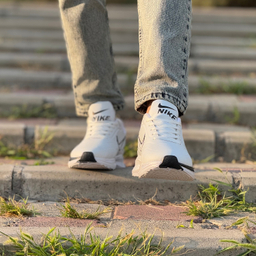 کفش اسپرت مردانه مدل نایکی زوم کد NDRNA1033 رنگ سفید