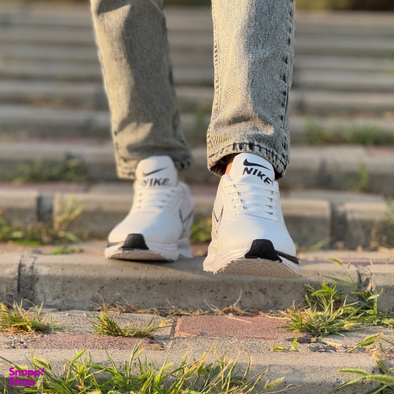 کفش اسپرت مردانه مدل نایکی زوم کد NDRNA1033 رنگ سفید