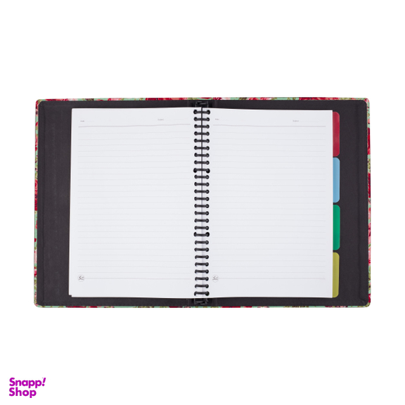 دفتر کلاسور تی گل مدل 80 برگ به همراه کاغذ