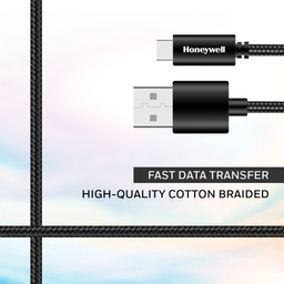 کابل تبدیل USB به USB-C هانیول مدل  HC000033 طول 1.2 متر