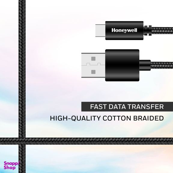 کابل تبدیل USB به USB-C هانیول مدل  HC000033 طول 1.2 متر