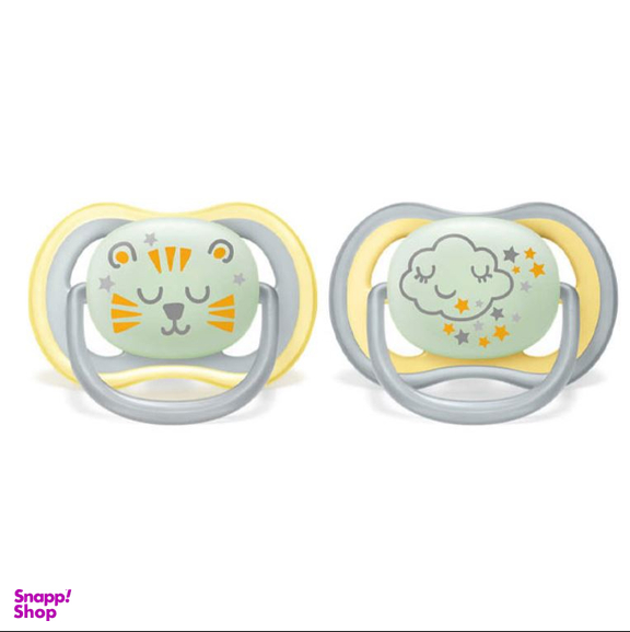 پستانک اونت مدل ببر و ابر کد scf376/01 بسته 2 عددی