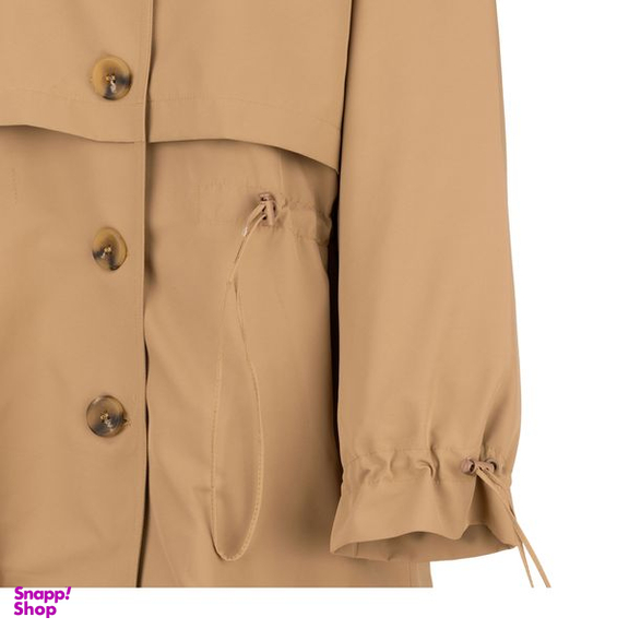 بارانی زنانه سرژه مدل 228139 رنگ شتری