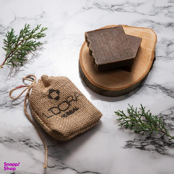 صابون گیاهی لدورا مدل عصاره کاج و مریم گلی هربال وزن 70 گرم