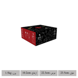سرویس غذاخوری 5 پارچه کودک چینی زرین ایران مدل پایرت درجه عالی