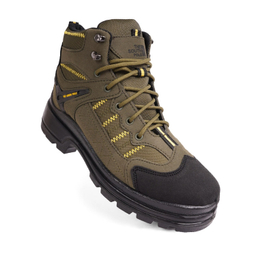 کفش کوهنوردی مردانه شیما مدل دنا رنگ سبز زیتونی