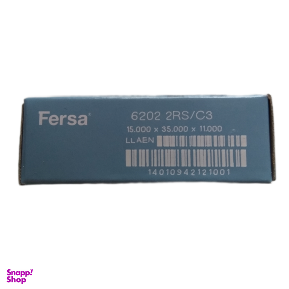 بلبرینگ خودرو مدل FERSA 6202/2RS C3 دوربالا کد B01