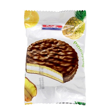 والس شکلاتی با طعم آناناس سالمین وزن ۲۵ گرم