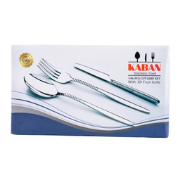 سرویس قاشق چنگال 146 پارچه کابان کد 185 Kaban