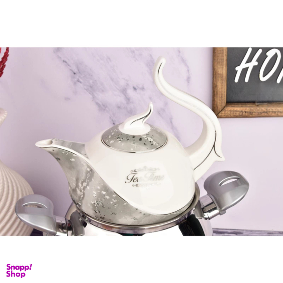 ست کتری و قوری کروپ ست مدل استیل کد 509