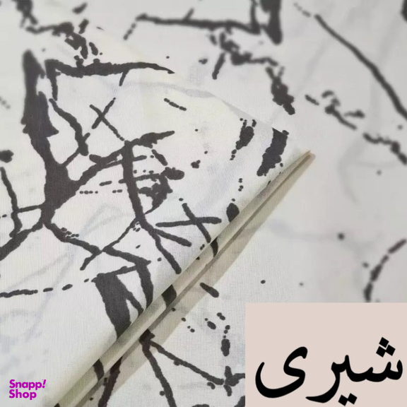 ملحفه ناتوسا مدل کشدار گرانیت یک نفره سایز 90×200 سانتی متر