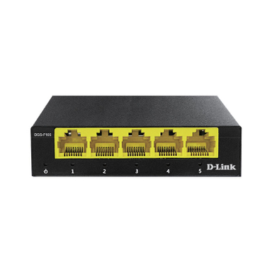 سوییچ دسکتاپ 5 پورت گیگابیتی دی لینک مدل DGS-F105