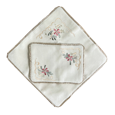 جانماز صفاهوم مدل کیفی مخمل گل برجسته