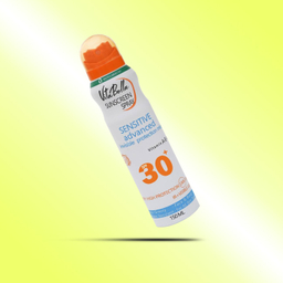 اسپری ضد آفتاب ویتابلا مدل Sensitive Advanced با SPF30 حجم 150 میلی لیتر