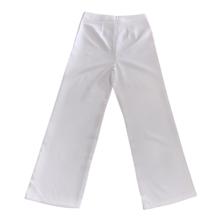 شلوار زنانه کد sp01 رنگ سفید