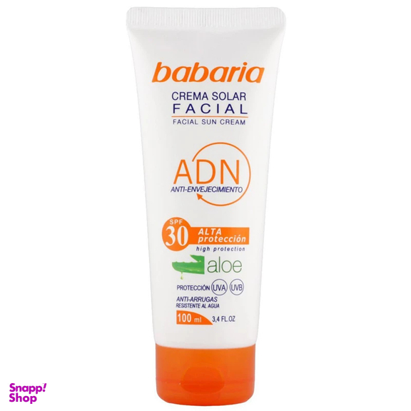 کرم ضد آفتاب باباریا مدل آلوئه ورا کد 1 Spf30 حجم 100 میلی لیتر