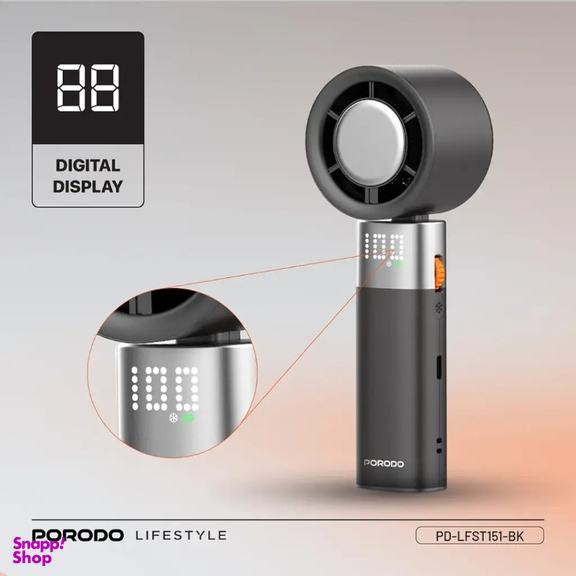 توربو فن دستی پرودو مدل HANDHELD PDLFST151BK