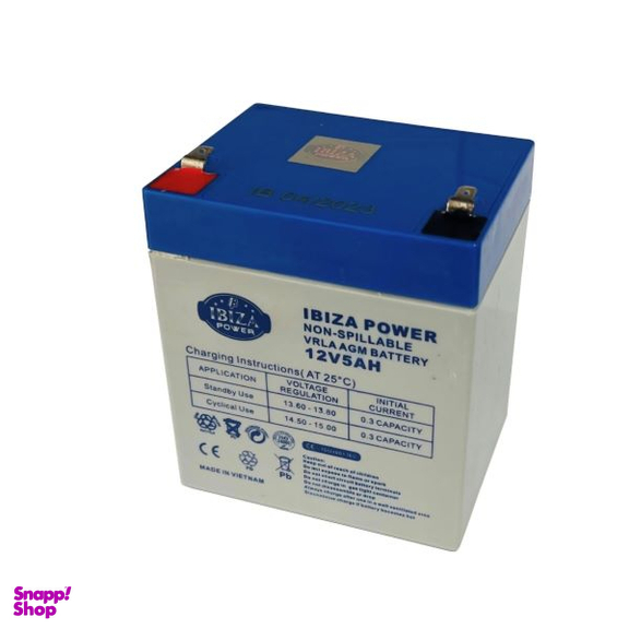 باتری UPS ایبیزا مدل 12v5A