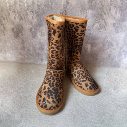 بوت زنانه مدل پلنگی