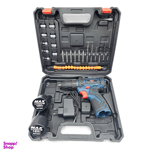 دریل پیچ گوشتی شارژی باس مدل LIFE_STYLE کد 2 مجموعه 28 عددی