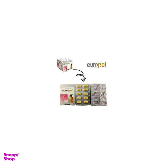 قرص ضد انگل سگ و گربه یوروپت کد 111 بسته ۴ عددی