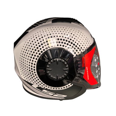 کلاه کاسکت ال اس تو کد Ls2 of570 verso white black