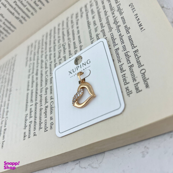 آویز گردنبند زنانه ژوپینگ مدل قلب کد N4624