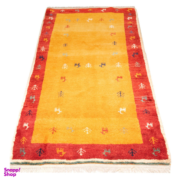 گبه دستباف سی پرشیا کد 129259 سایز 193×102 سانتی متر