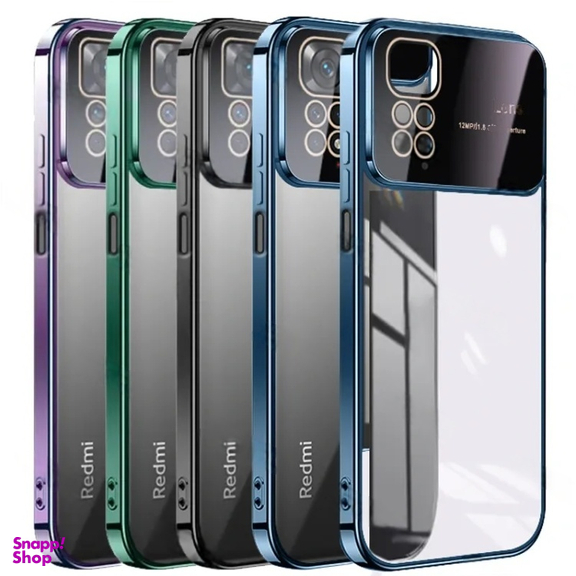 کاور گوشی موبایل مدل الکترو لنز شفاف مناسب برای شیائومی Note 11 4G / Note 11S 4G