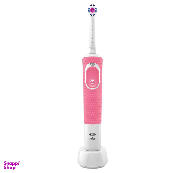 مسواک برقی اورال-بی (Oral-B) مدل Vitality 100 – 3D White صورتی