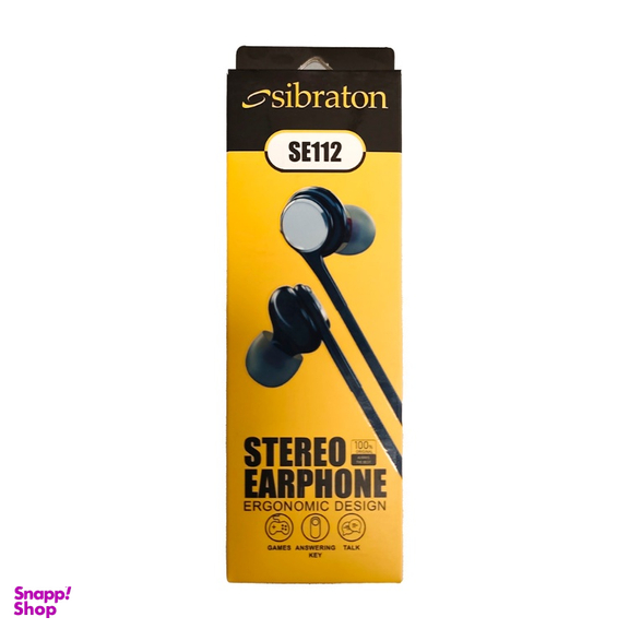 هندزفری باسیم سیبراتون مدل SE112 طول 1.2 متر