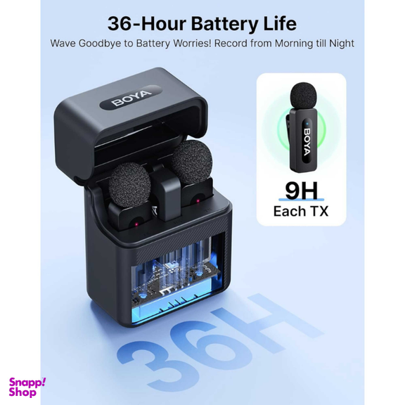 میکروفون بی سیم یقه ای بویا مدل BY-V30 Type-C
