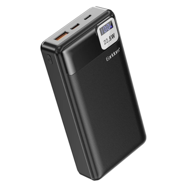 پاوربانک ارلدام مدل PD30 ظرفیت ۲۰۰۰۰ میلی‌ آمپر ساعت