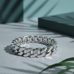 دستبند زنانه طرح بافت کد 10