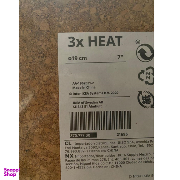 زیرقابلمه ای ایکیا مدل IKEA-8707 بسته 3 عددی