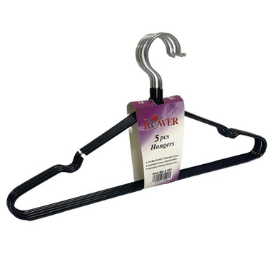 چوب لباسی ردفلاور روکش دار مدل A-831 بسته 5 عددی