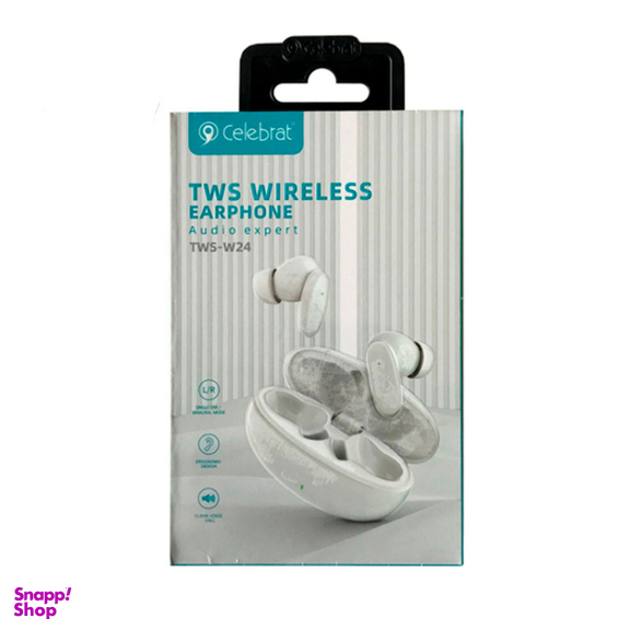 ایرفون بی سیم بلوتوثی سلبریت مدل TWS W24