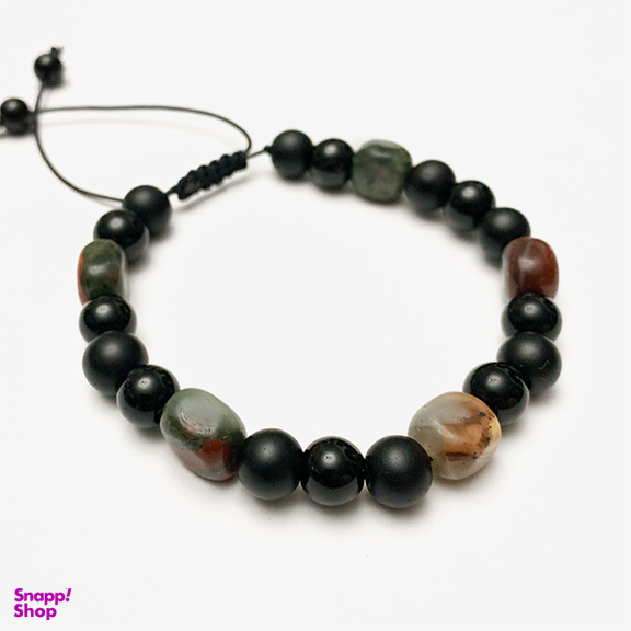 دستبند اسپرت مدل سنگ جاسپر سورا کد B002