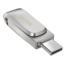 فلش مموری سن دیسک مدل Ultra Dual Drive Luxe ظرفیت 64 گیگابایت