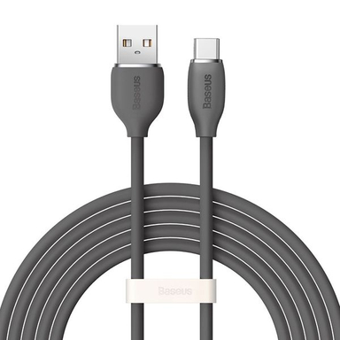 کابل تبدیل USB به USB-C باسئوس مدل JELLY LIQUID SILICA GEL 100W طول 2 متر