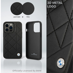 قاب موبایل چرمی سی جی مدل BMW Leather Case کد 183836 مناسب iPhone 14 Plus