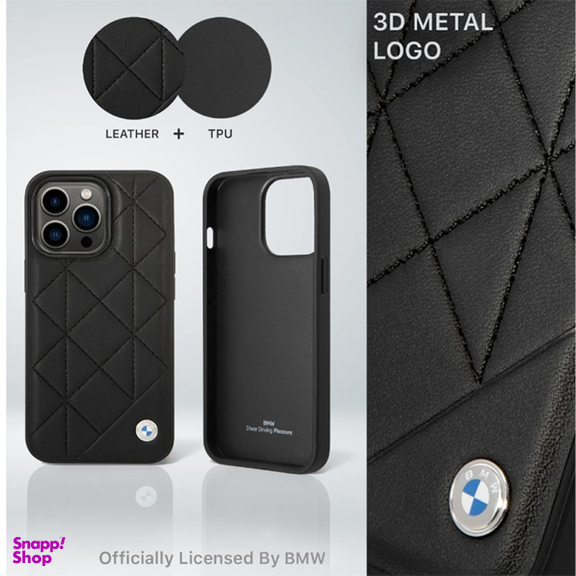 قاب موبایل چرمی سی جی مدل BMW Leather Case کد 183836 مناسب iPhone 14 Plus