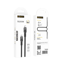 کابل شارژ 60 وات Type-C نکسا مدل L50 طول 1.2 متر