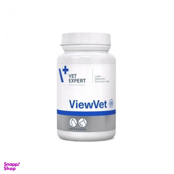 قرص تقویت بینایی سگ و گربه وت اکسپرت مدل ViewVet وزن 46 گرم