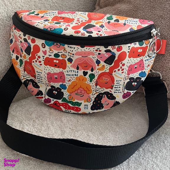 کیف کمری دخترانه مدل استیکری