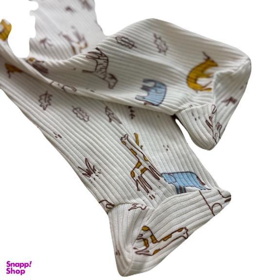 شلوار نوزاد مدل جورابدار کد 003